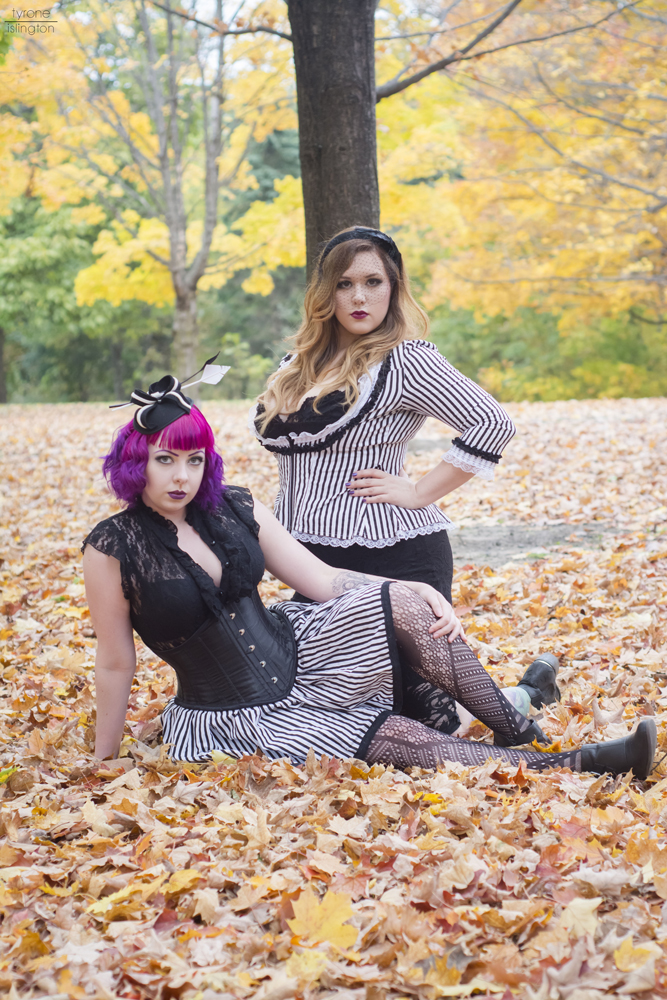 The Glamorous duo of Dolly Monroe and Laura Palmer of Betty Monroe Designs!